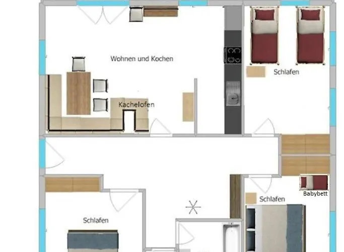 Appartement Opas Bergchalet Halblech
